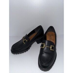 Women’s Loafers Black Size 8 Slip-On Flats Preppy 90s Zodiac